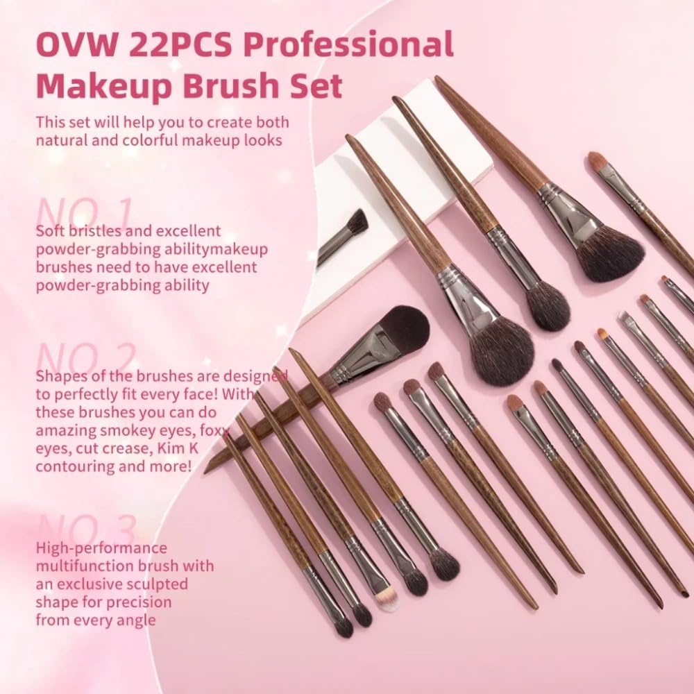 Make up Pinsel Set Make-up Pinsel für Foundation Gesicht Lidschatten Make-up