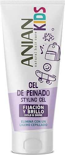 Anian Gel De Peinado Kids 250M pour bébés et enfants, idéal pour utilisation pra