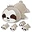 SQEQE Sloth Stuffed Animals with Babies Inside 5-Piece Set of Sloth Mommy and Babies Plush Cuddly Stuffed Animals Toys for Kids, Gifts Ideal for Christmas, Valentine\'s, Birthday