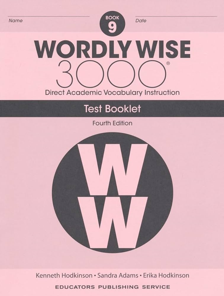 Amazon.com: Wordly Wise 3000 Book 9 (4th Edition) Set