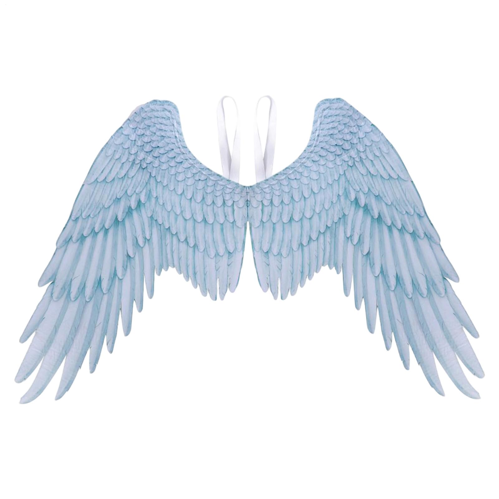 Ailes d'ange blanche pour costume et déguisement de théâtre - 8
