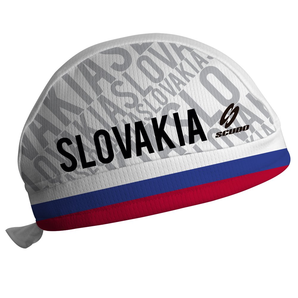 Slovakia Flag ScudPro Skullcap White