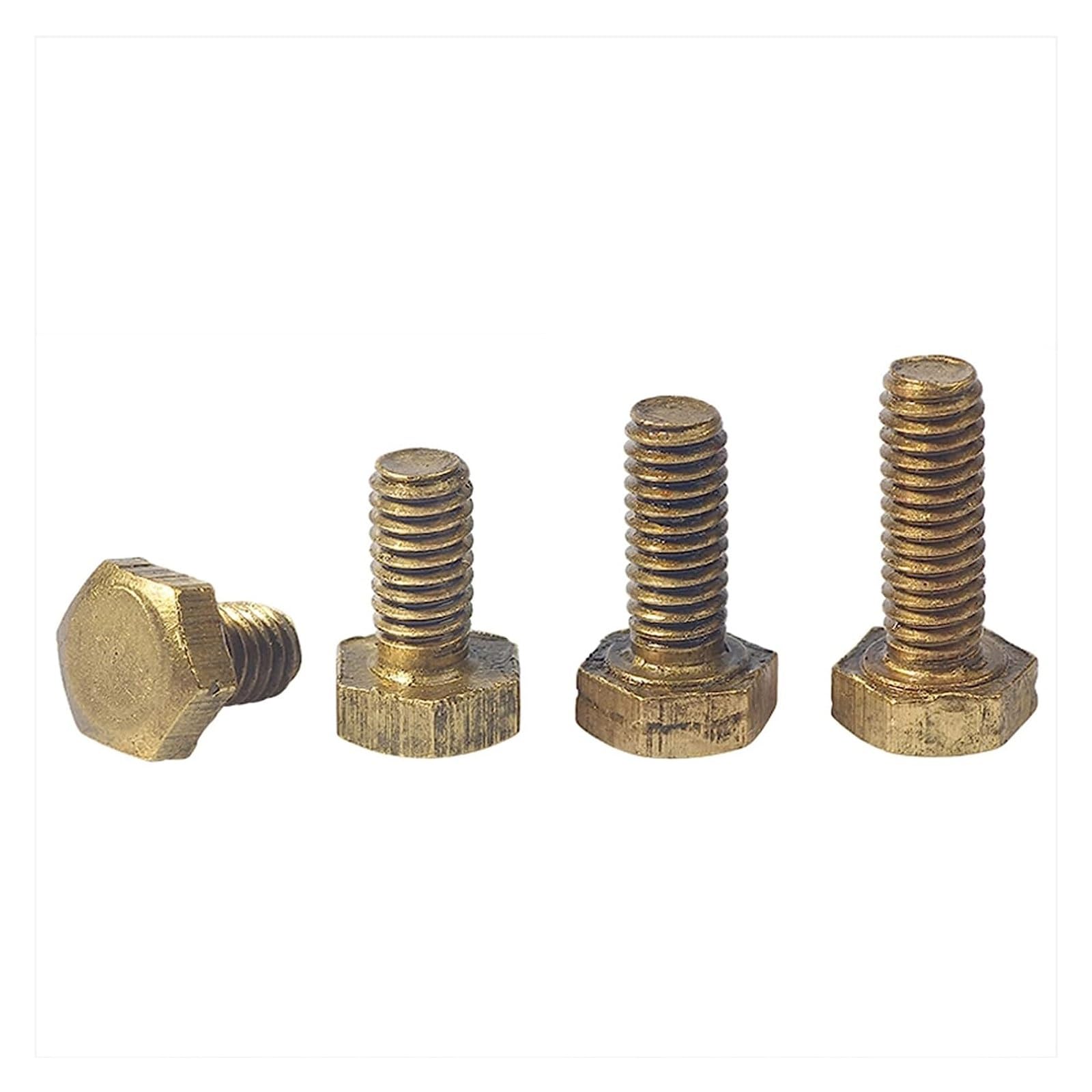 Viti Esagonali In Ottone Per Modellismo – Minischrauben.com – Testa Piccola Da M0.6 A M3 (Confezione Da 10)
