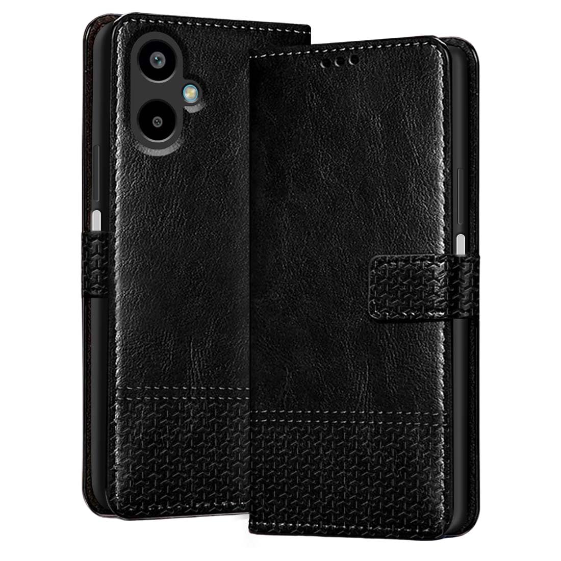 Fashionury Flip Back Case for Samsung Galaxy A06 5G | Inbuilt