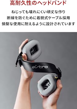 Logicool G Astro Gaming A10 Gen 2 Headset PS5 PS4 PC Switch 2 Smartphone Windows Wired 0.1 inch 3.5 mm 2.1 ch Flip Mute Microphone Included A10G2BK Headphones Black