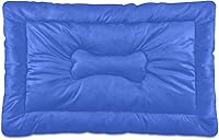 Vista 73 de Dog Bed Mat Soft Comfortable Anti-Slip Bottom Pet Mat Washable Cat Kennel Crate Pad for Small Medium Large Pets 18x24in Hot Pink Beige