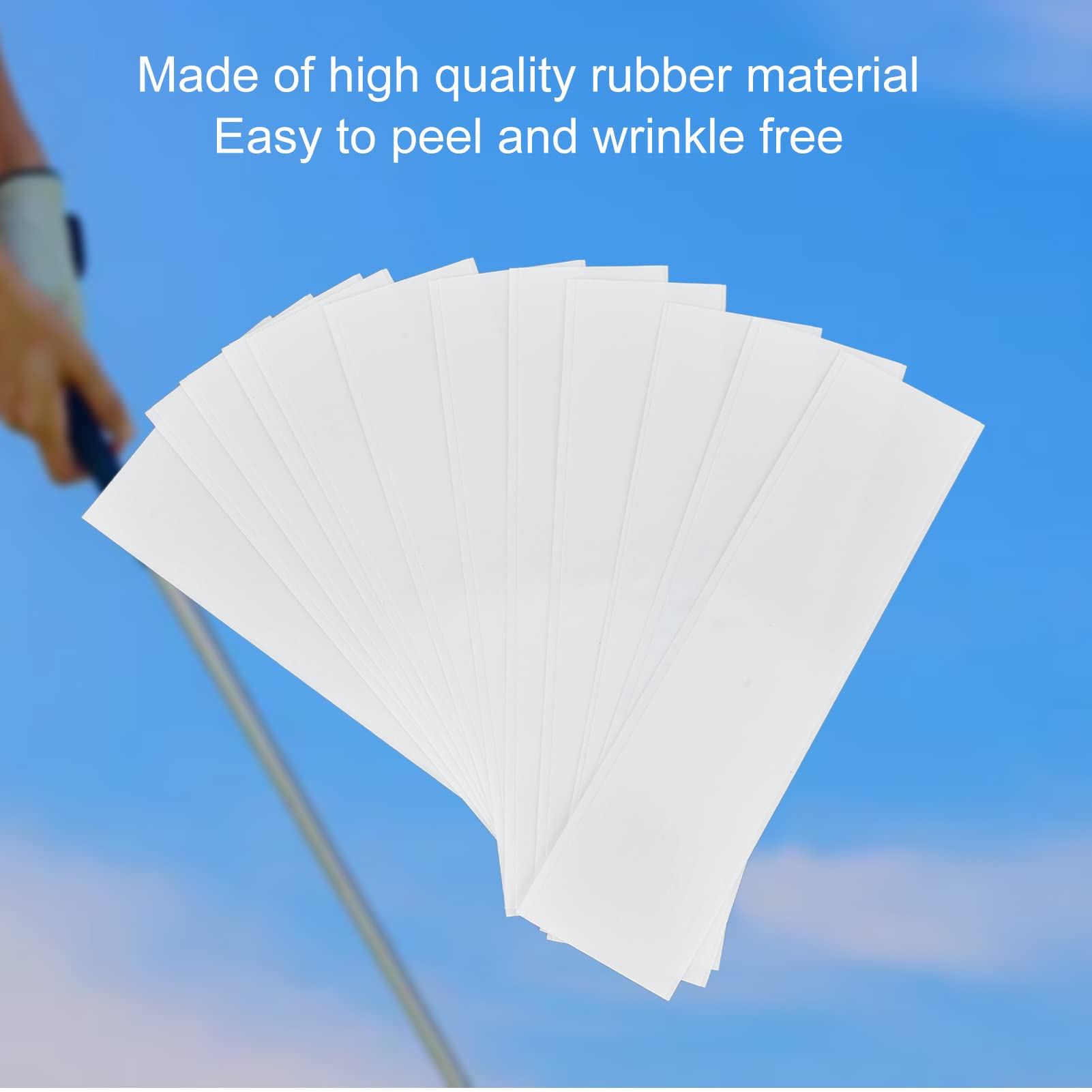 HERCHR 2 Pack Golf Grip Tape, Golf Grip Kits Club Grip Replacement Tape Double Sided Adhesive Strips for Regripping Golf Clubs, Easy to Peel