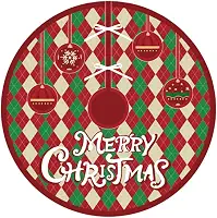 Saia para Árvore de Natal Vermelha 120cm(Vermelho-verde)