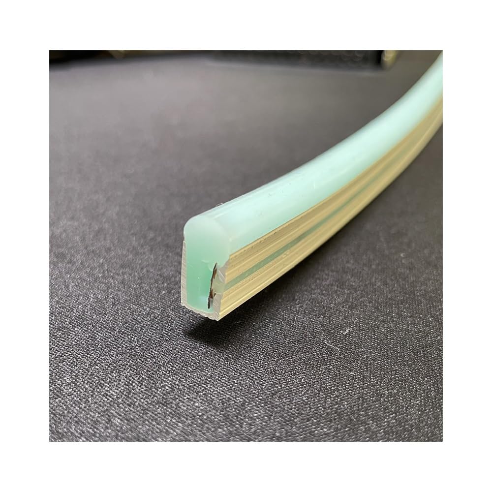 6mm X 12mm Silikonowy Pasek Neonowy LED, Elastyczna Wodoodporna Taśma Linowa 12V, 2,5cm Nadająca Się Do Krojenia Dekoracja Świąteczna DIY, 1 Metr(Ice Blue)
