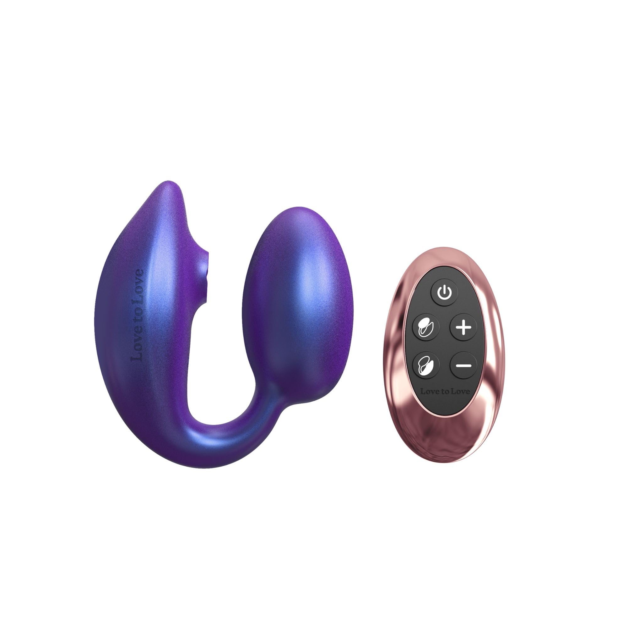Love to Love Wonderlover – Sex toy ovetto vibrante con telecomando a distanza, doppia stimolazione clitoride & punto G, tecnologia flapping, 9 modalità, impermeabile, utilizzo a mani libere
