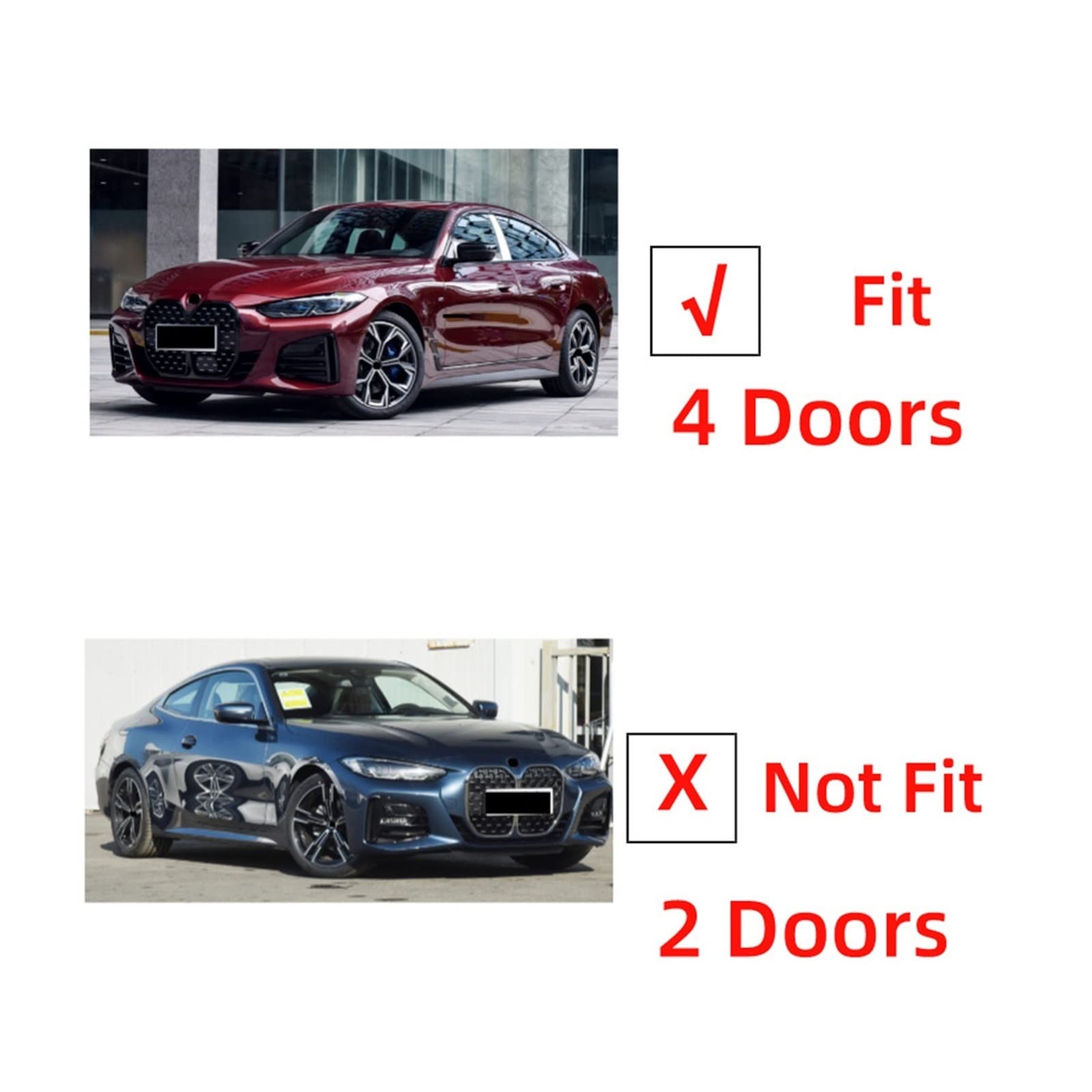 Amazon.co.jp: フロントリップスポイラー BMW 4 シリーズ G26 2021