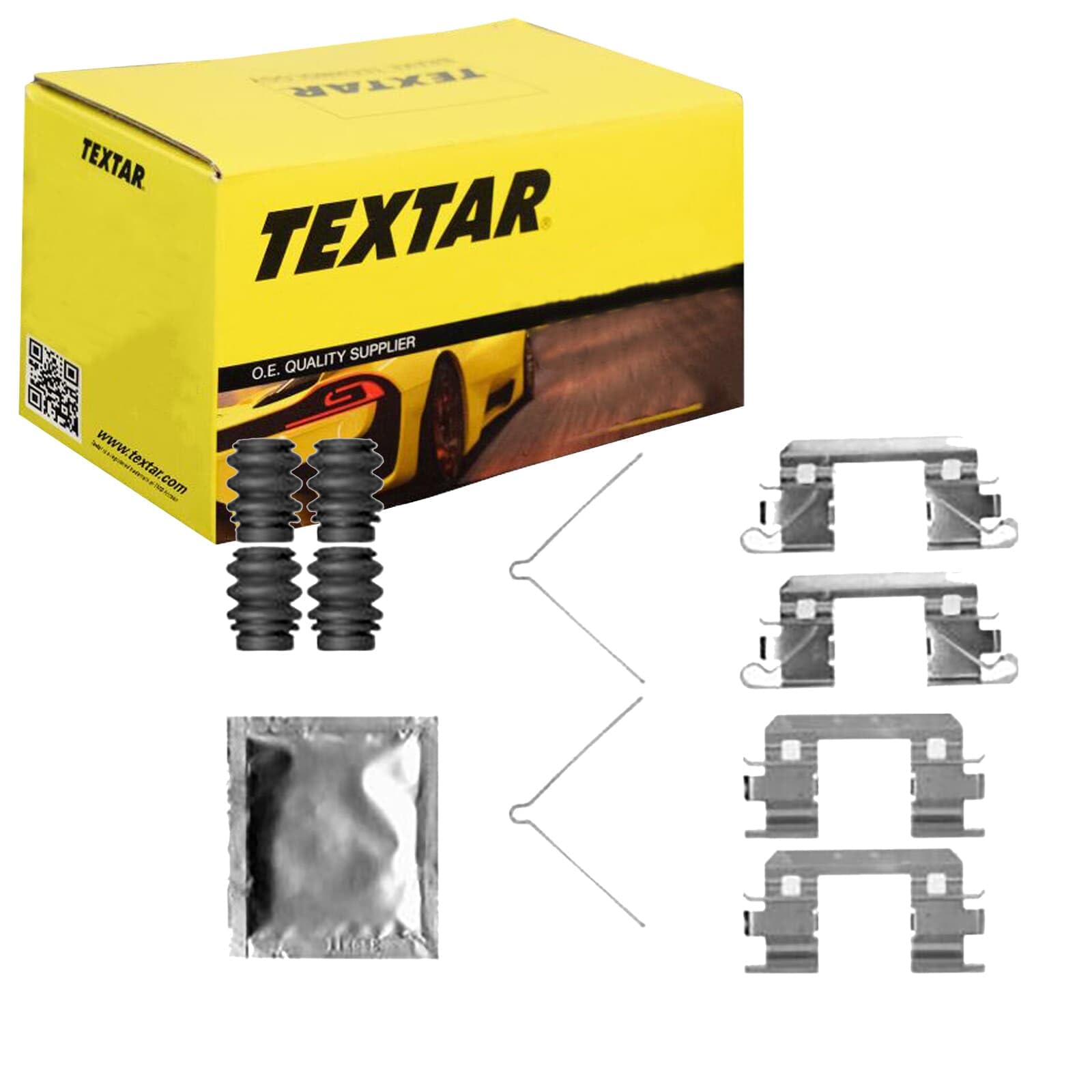 TEXTAR Jeu d'accessoires, garniture de frein à disque 82505100