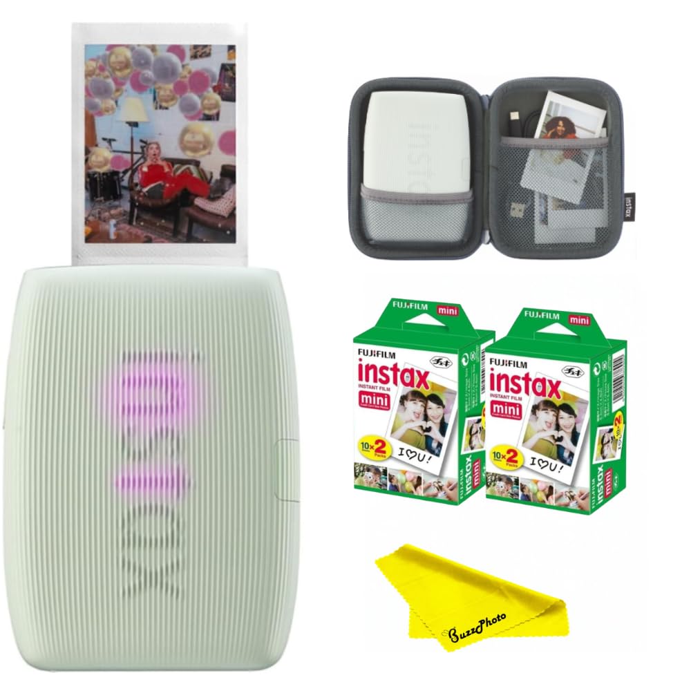 Fujifilm Instax Mini Link 3 Smartphone Printer (Sage Green Bundle)-image-41