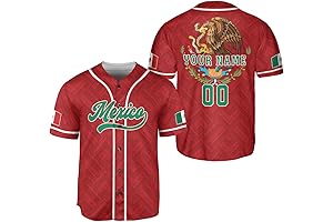 Bespoke Mexico Baseball Jersey: A Unifying Symbol of Nationalism