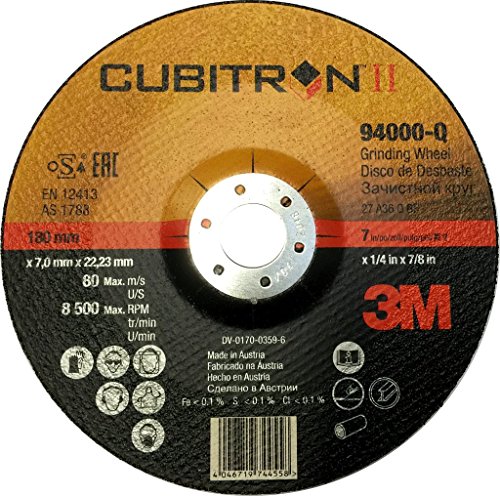 3M Cubitron II PN 94002Q Dischi da sbavo T27 125