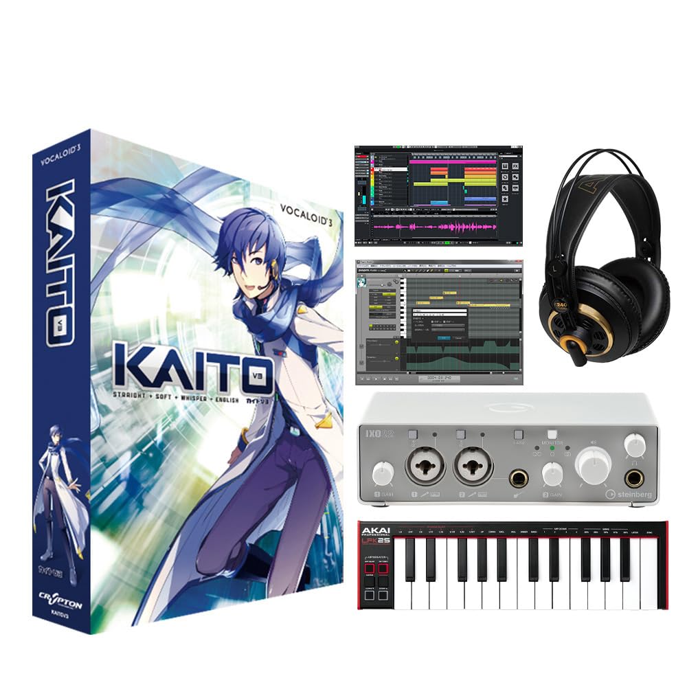 VOCALOID3 KAITO V3 未使用品 Amazon.com: Vocaloid3 KAITO V3 [Japan Import] : 樂器