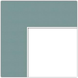 14x18 Splash / Nile Green Custom Mat for Picture Frame with 10x14 opening size (Mat Only, Frame NOT Included)