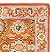 SAFAVIEH Heritage Collection Area Rug - 5' x 8', Rust & Beige, Handmade Traditional Oriental Wool, Ideal for High Traffic Areas in Living Room, Bedroom (HG734D)
