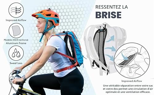 VentaPak Entretoise de ventilation légère pour sac à dos – Cadre externe pour sac à dos de randonnée et de vélo – Cadre de ventilation standard pour une meilleure circulation de l'air – vue 4