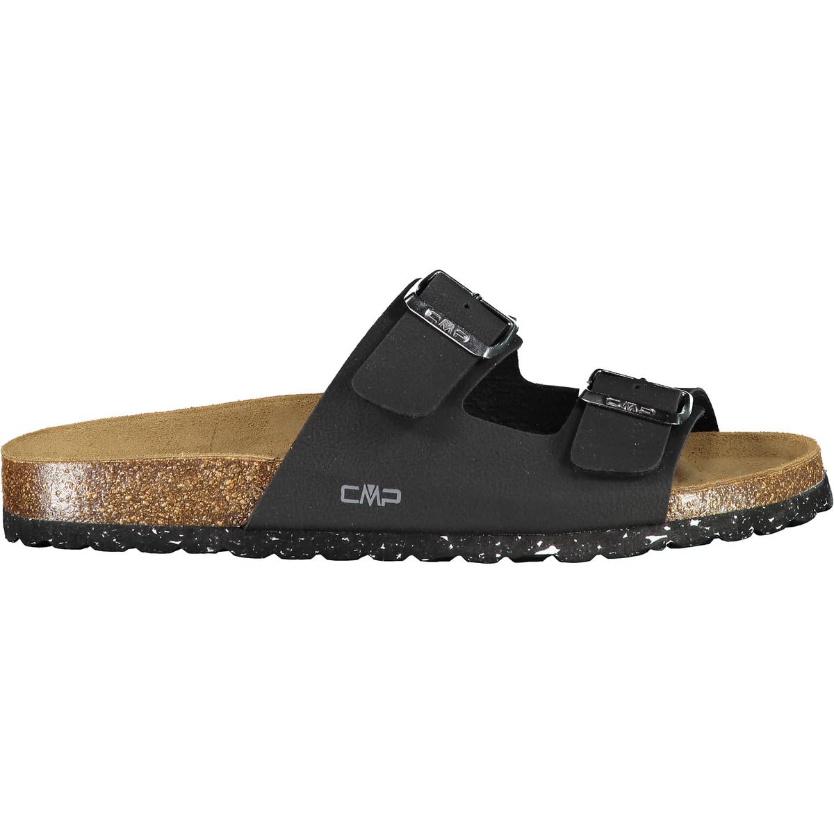 CMP Mens Slipper Hiking Shoe, Black, 7 UK