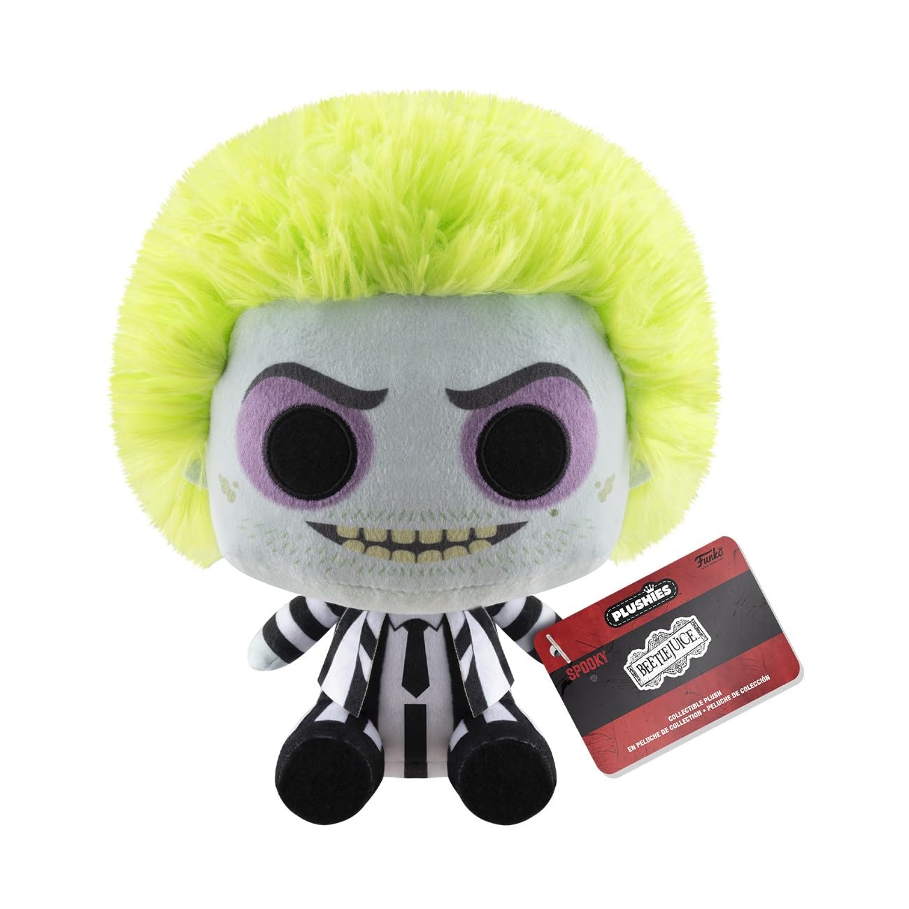 Funko Pop! Plush: Horror - Beetlejuice - Birthday Gift Idea - Official Merchandise - Stuffed Plushie for Kids and Adults - Ideal for Anime Fans and Girlfriends