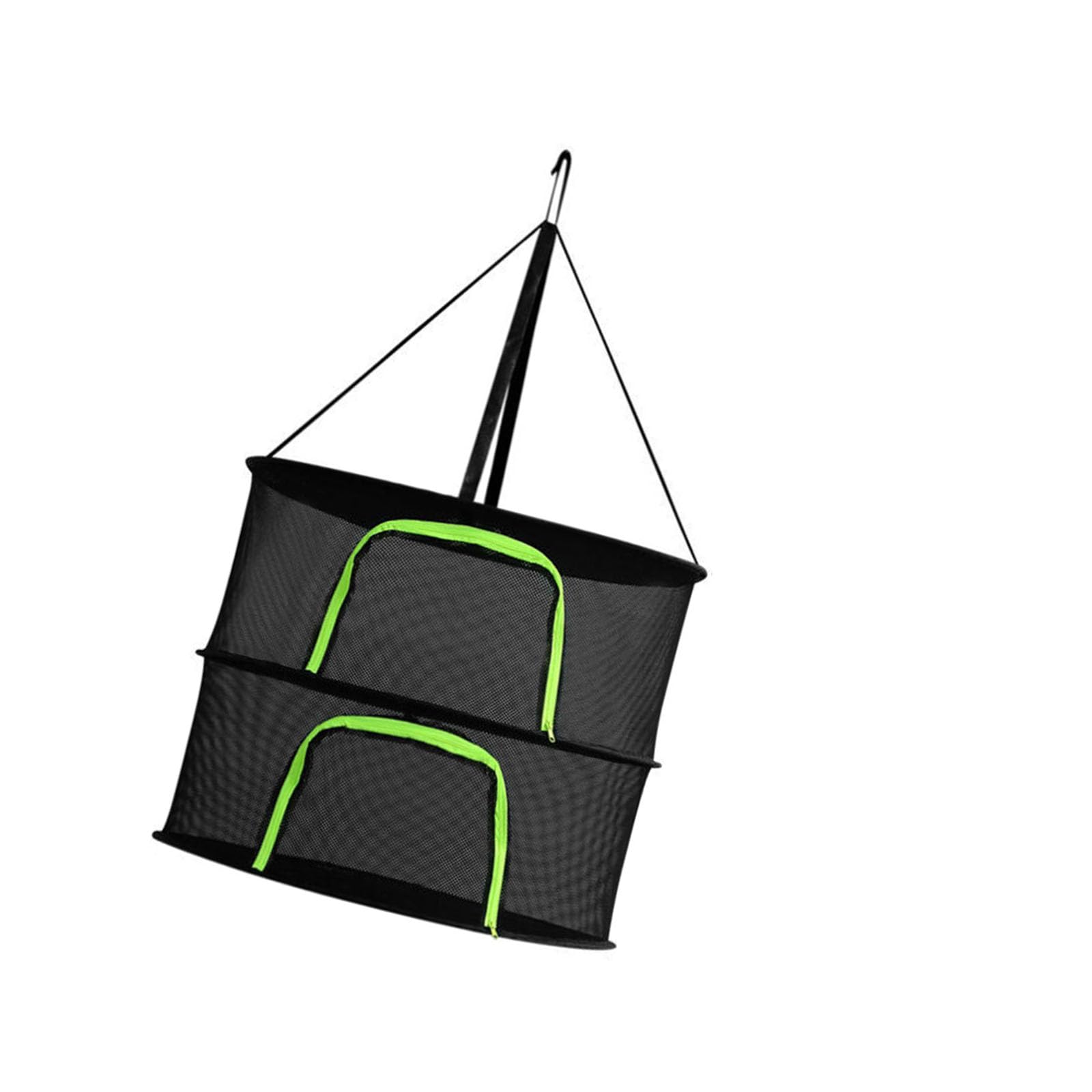Kaeltsyn Large Capacity Fabric Drying Rack with 6 Compartments Ideal Kitchen Outdoor Use Large Capacity Dryer