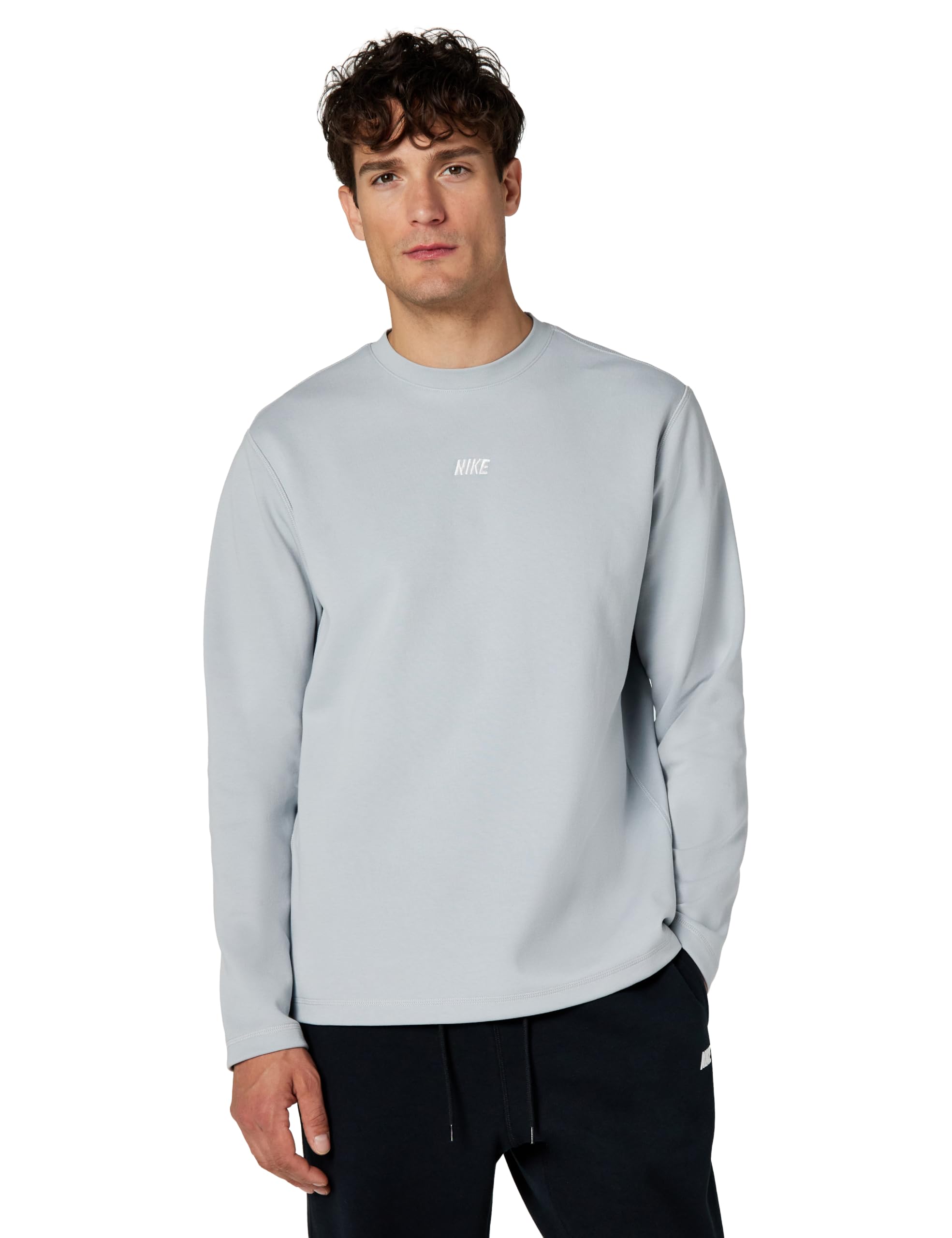 Men's Sportswear Club Long-Sleeve Varsity Crew