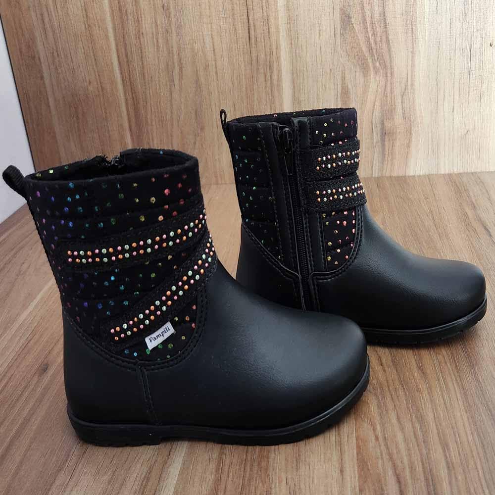 Bota Infantil Menina Pampili Tachas Preta Rubi Tamanho:22 em promoção! Veja a oferta e mais achadinhos de Botas & Galochas Infantis 6 Hoje é o melhor dia para comprar Bota Infantil Menina Pampili Tachas Preta Rubi Tamanho:22 com aquele preço maroto! Promoção! Aproveite a oferta! 6