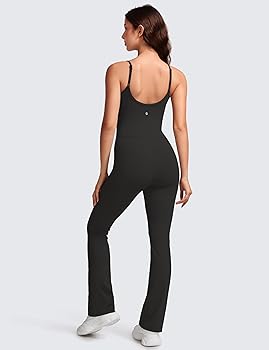 Amazon.com: CRZ YOGA Butterluxe Flare Jumpsuits for Women