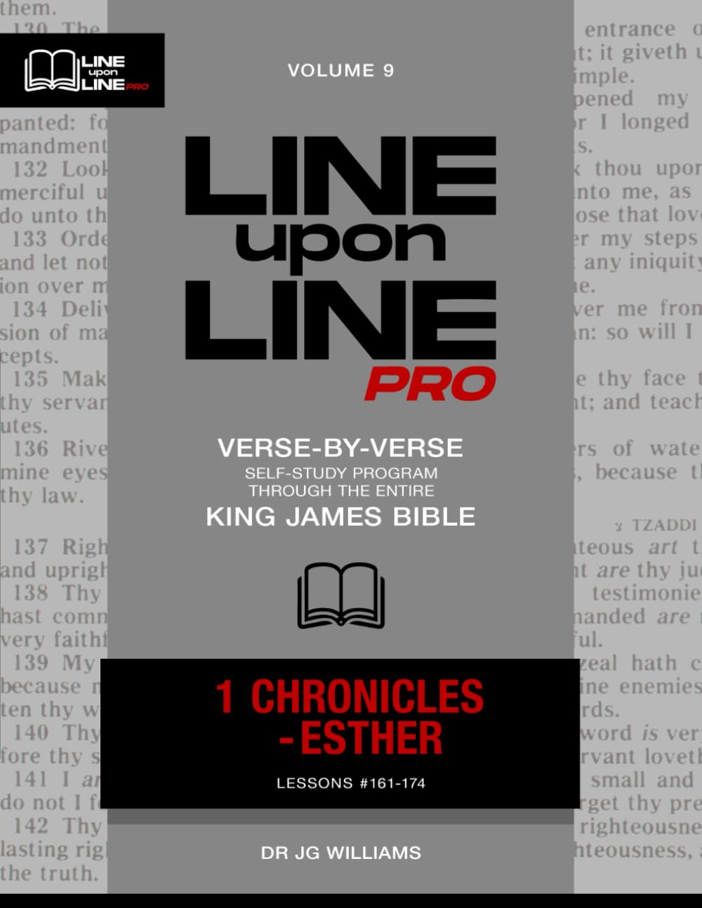 1 Chronicles - Esther: Vol 9 - Line Upon Line PRO Bible Study Series (Line Upon Line PRO - Old Testament)