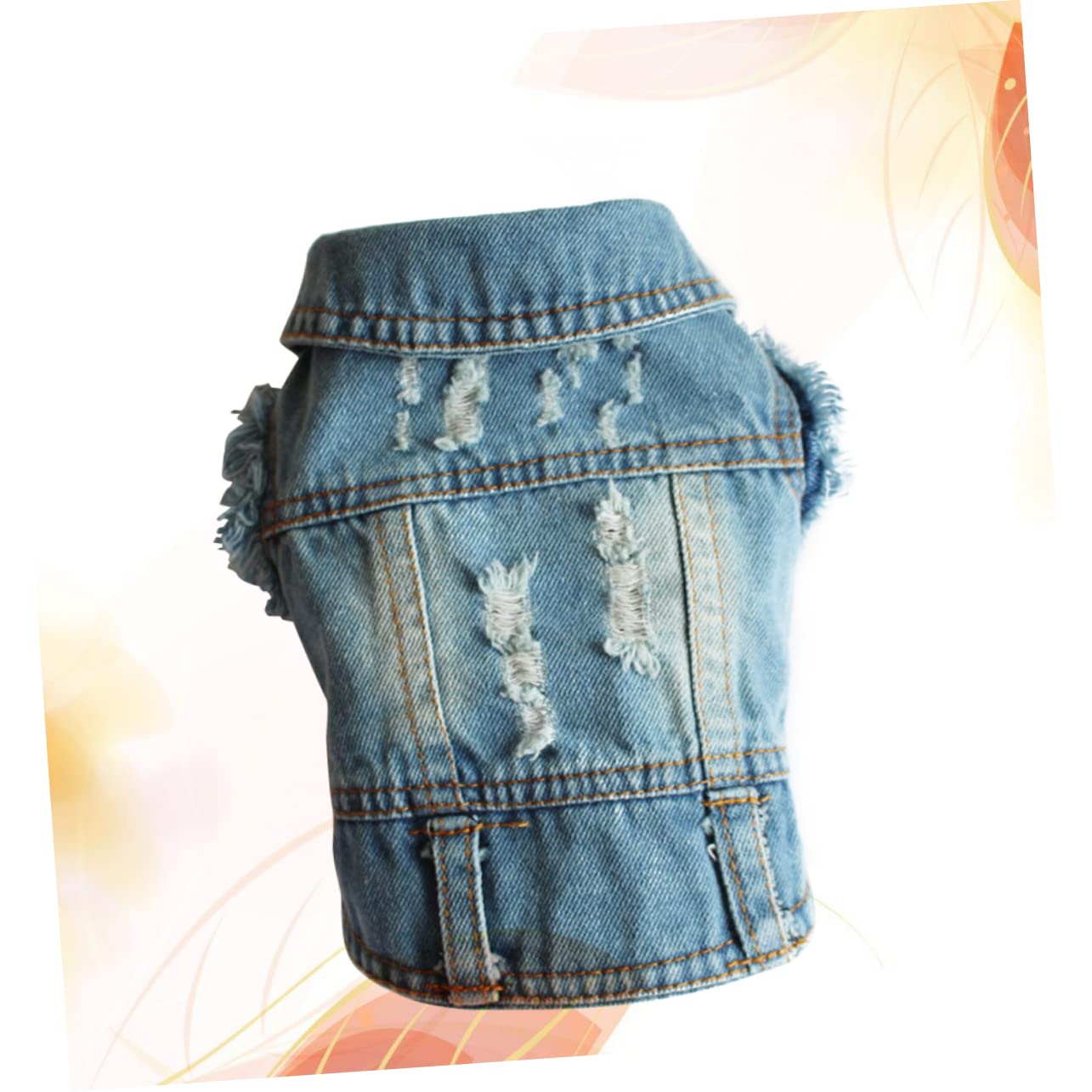 BESPORTBLE 3 Pz gilet di jeans vestiti per cani abbigliamento per animali domestici vestito invernale canotta giacca per cani da compagnia giubbotti per cani in denim animale domestico Veste
