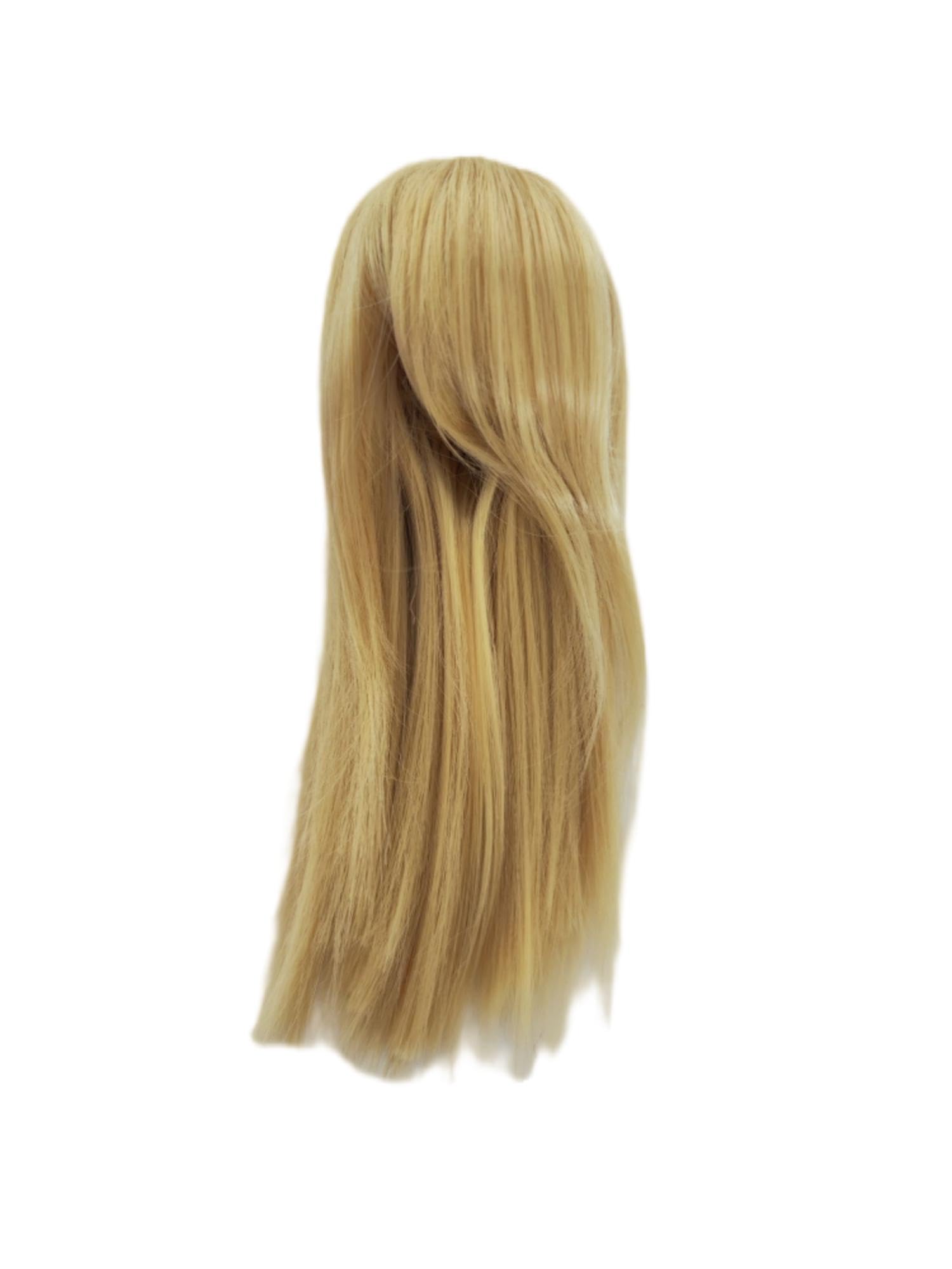 bjd sd 1/8 Wig Golden Hair high Temperature Fiber tert-Style Rough Hair