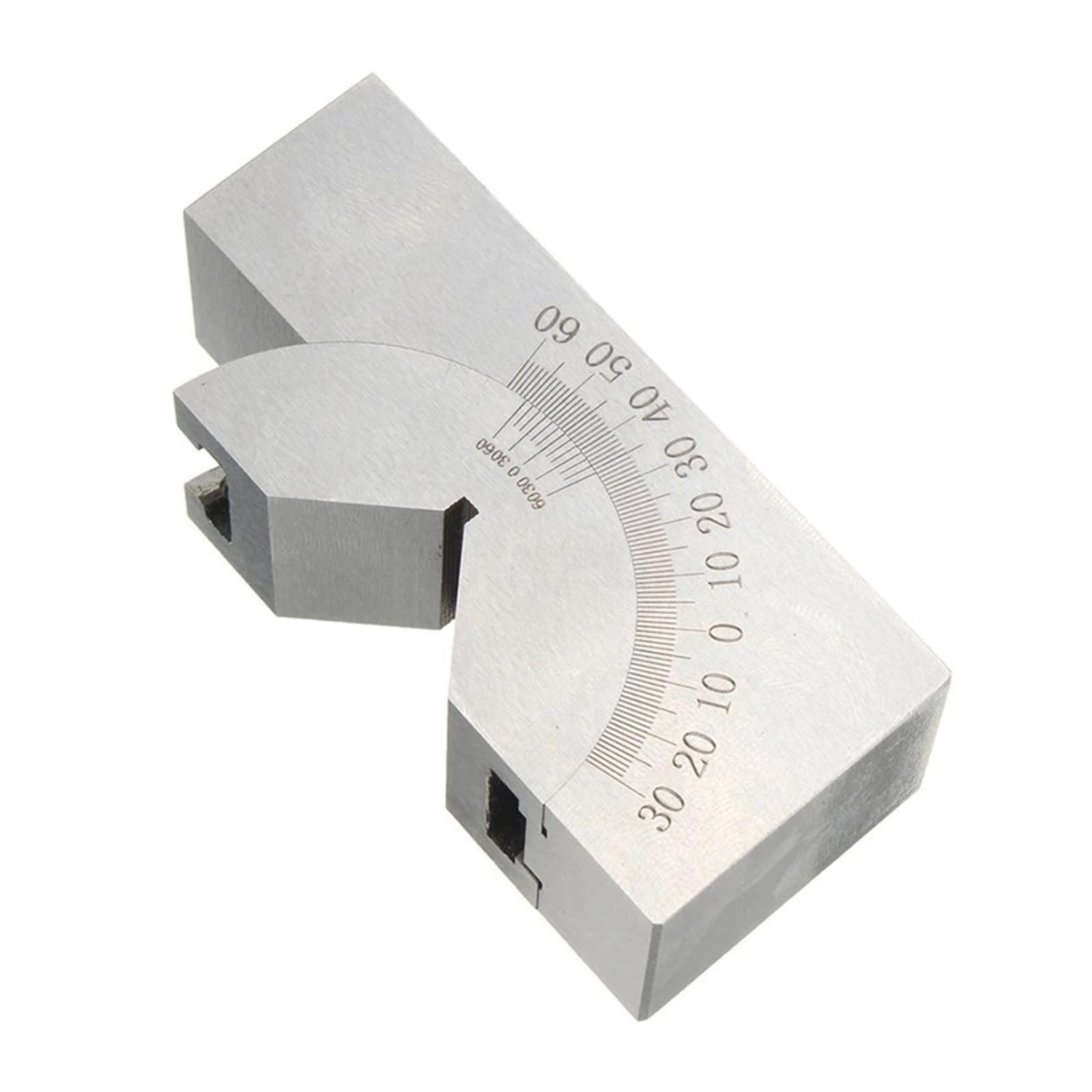 DUOCAI Precision Adjustable Angle V-Block Set AP25 AP30 AP46 0-60 Degree(AP25)