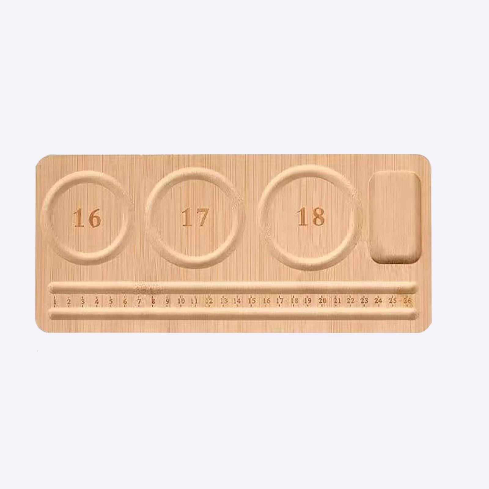 Golden Strawberry Bamboo Beadboard Panel Jewelry DIY handmade bracelet Tabletop Display Boards Stand