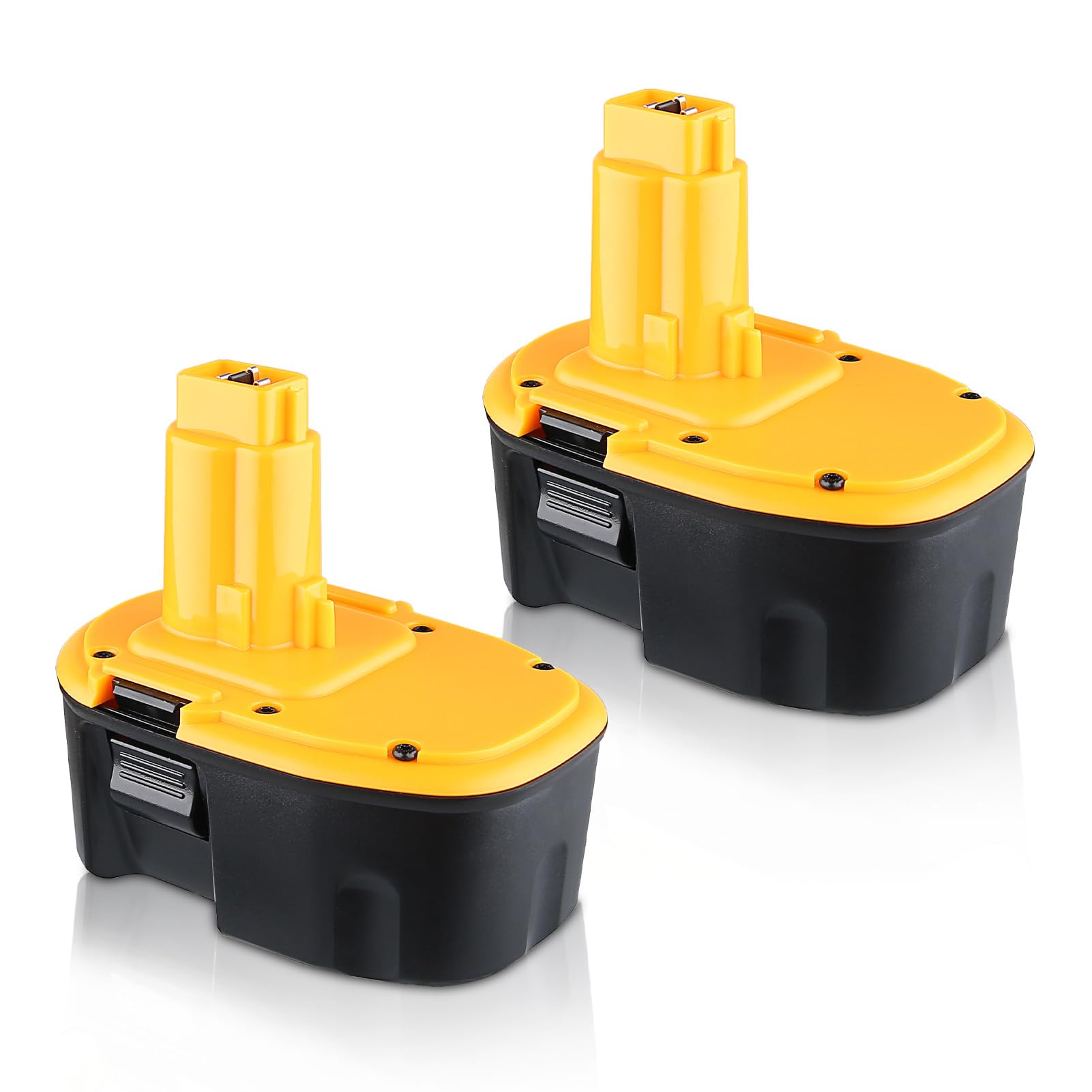 2 Packs DC9091 4.8Ah Ni-MH Replacement for Dewalt Battery 14.4V Compatible with 14.4V Battery DE9091 DE9094 DW9091 DW9092 DW9094 DE9031 DE9502 DE9087 DE9140 Power Tools