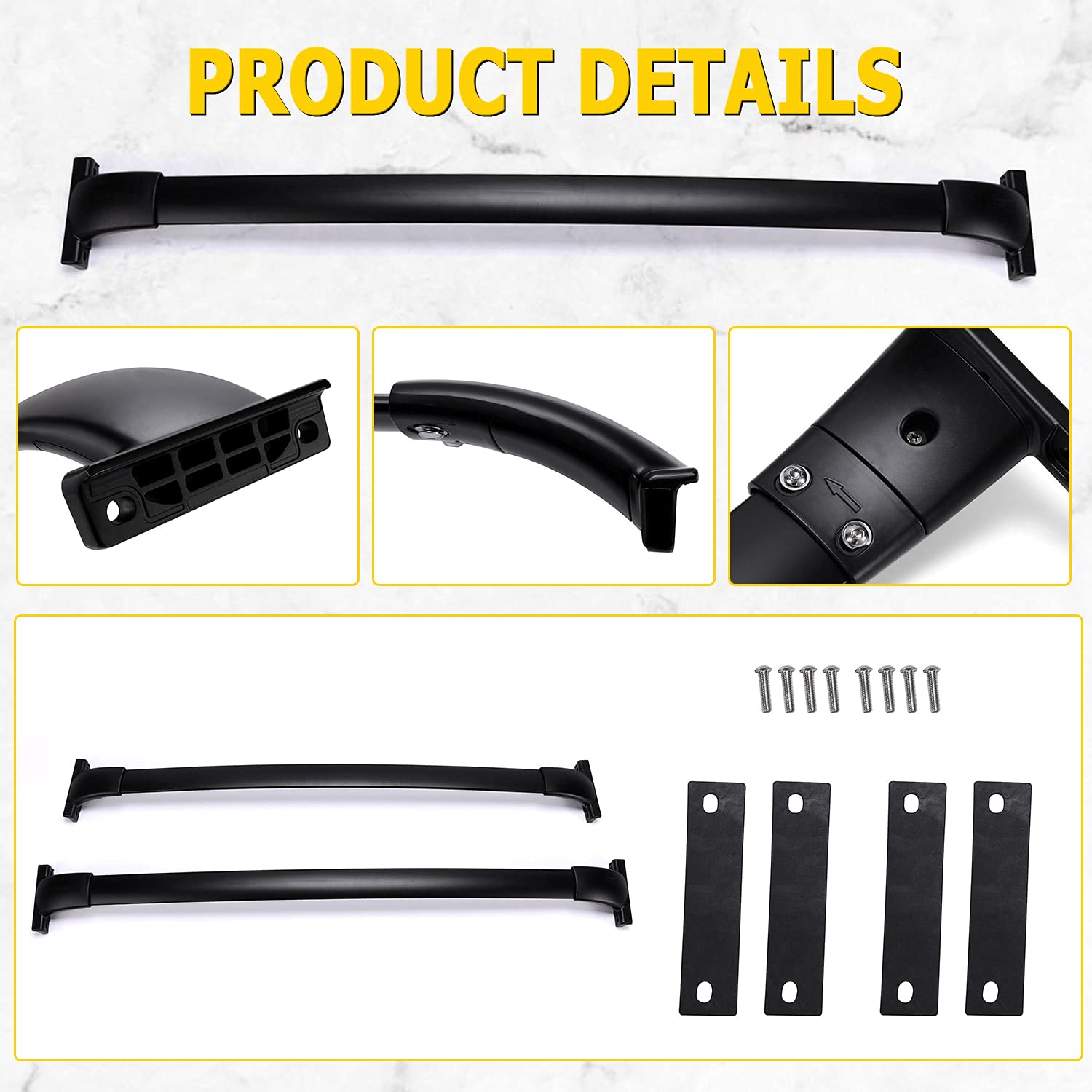 Buy AUXMART Roof Rack Cross Bars Fit for Nissan Pathfinder 2013 2014