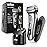 Braun Electric Razor for Men, Waterproof Foil Shaver, Series 9 Pro 9477cc, Wet & Dry Shave, with Portable Charging Case, ProLift Beard Trimmer, 5-in-1 Cleaning & Charging SmartCare Center, Silver