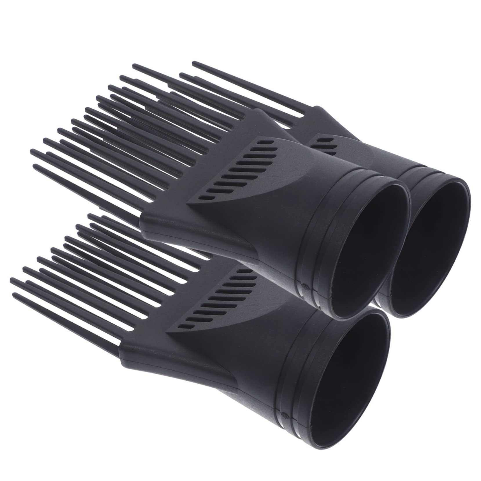 FOMIYES Air Concentrator Comb Hair Dryer Accessory 3pcs Set for Wine Wind Comb