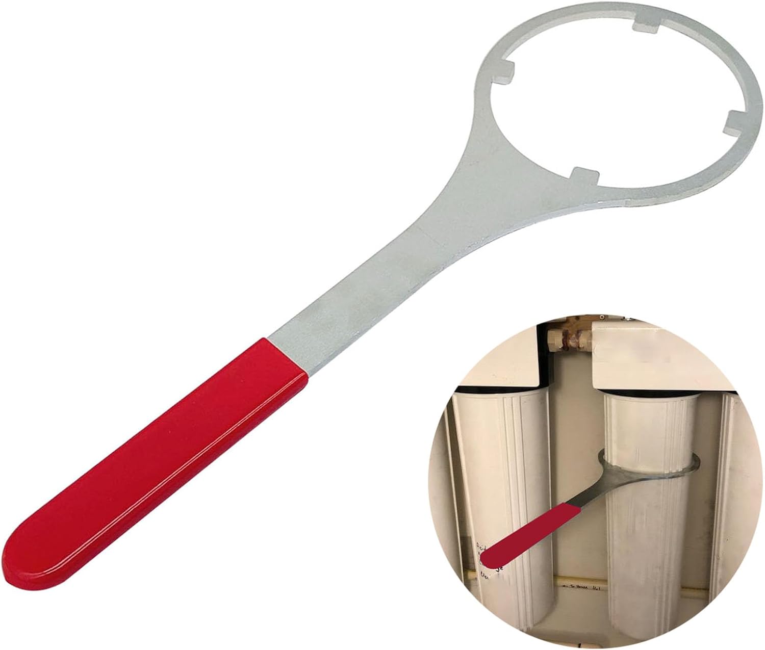 Water Filter Wrench: Best Tools for Your Filtration System 5 Timilge 4.8" Heavy Duty Metal Water Filter Housing Wrench