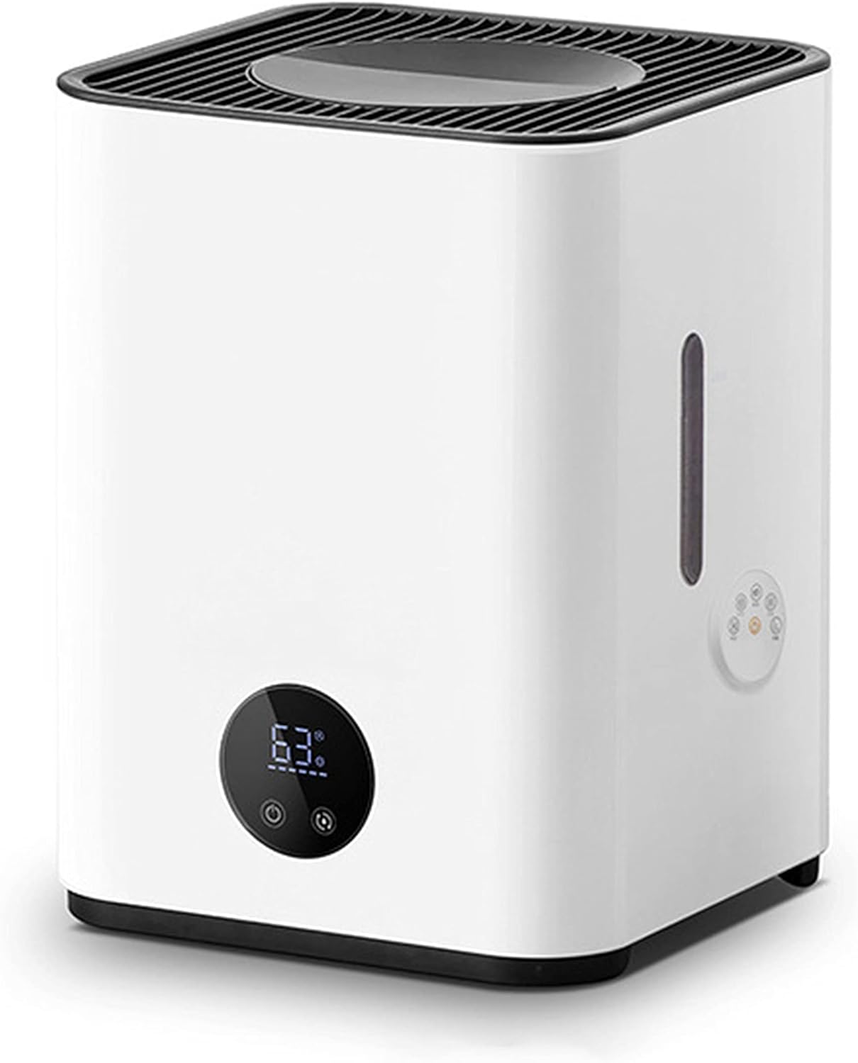 Top Fill Humidifier Small Humidifiers Ultra Quiet Operation Floor Standing Waterless Auto Off Top Fill Infrared Remote Control Intelligent Constant Humidity