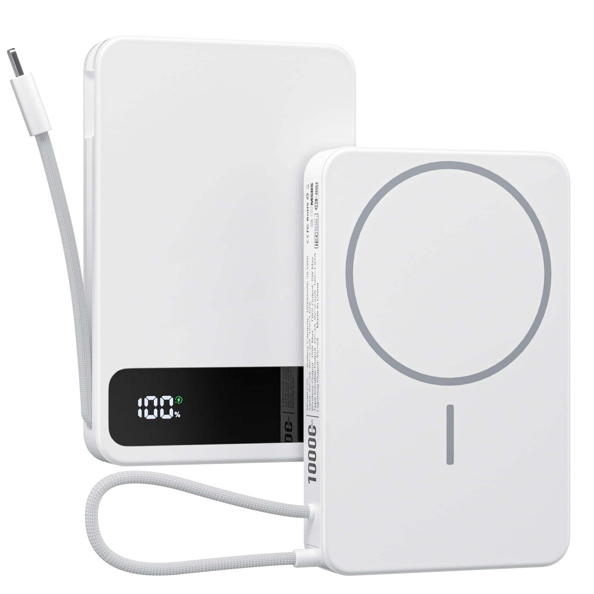 power bank 10000mah wireless charging magsmart