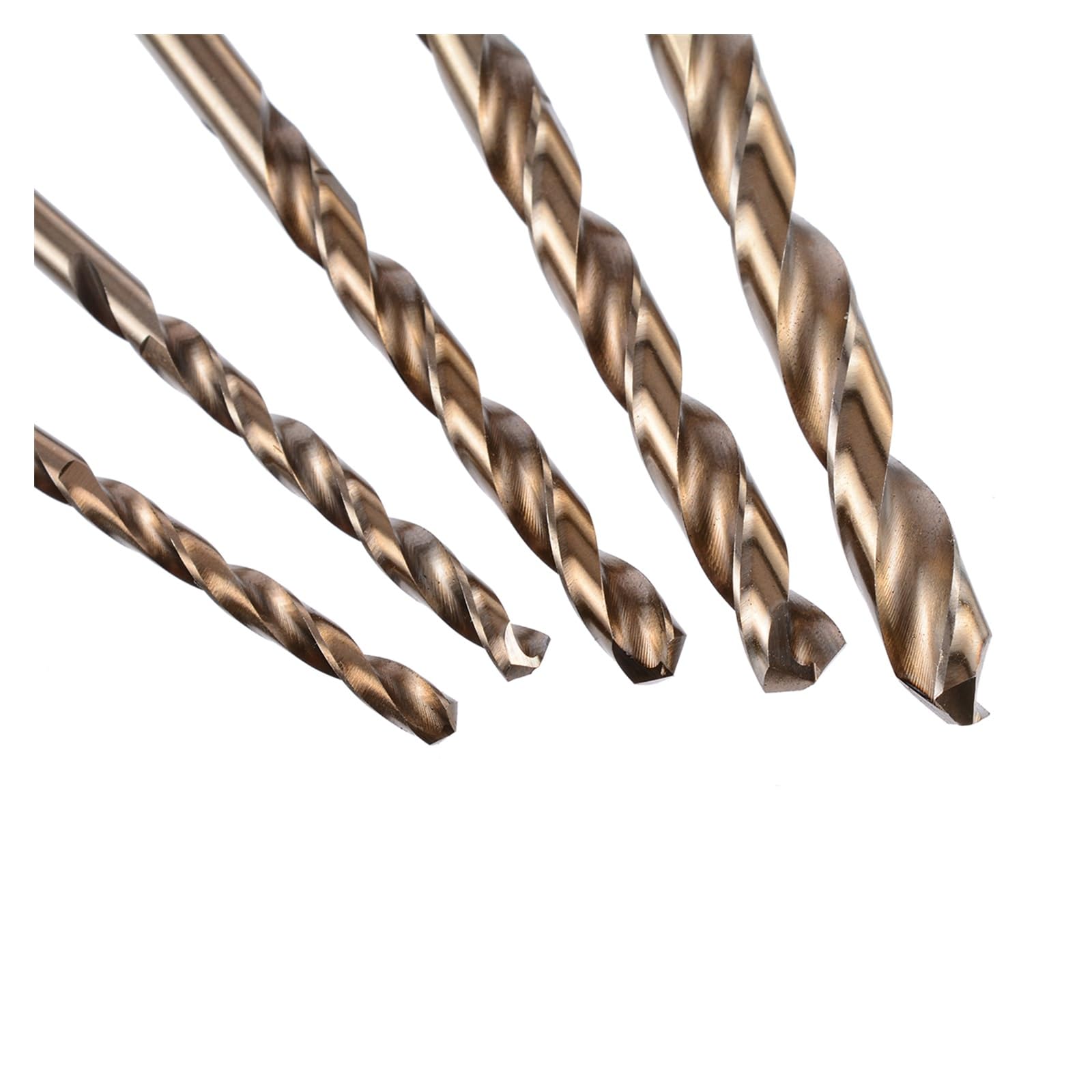74 Pz 1mm-8mm Punta Da Trapano Spirale Punte Elicoidali HSS Acciaio Codolo Cilindrico Punta Da Trapano Set Intero Utensile for La Lavorazione Del Legno In Metallo