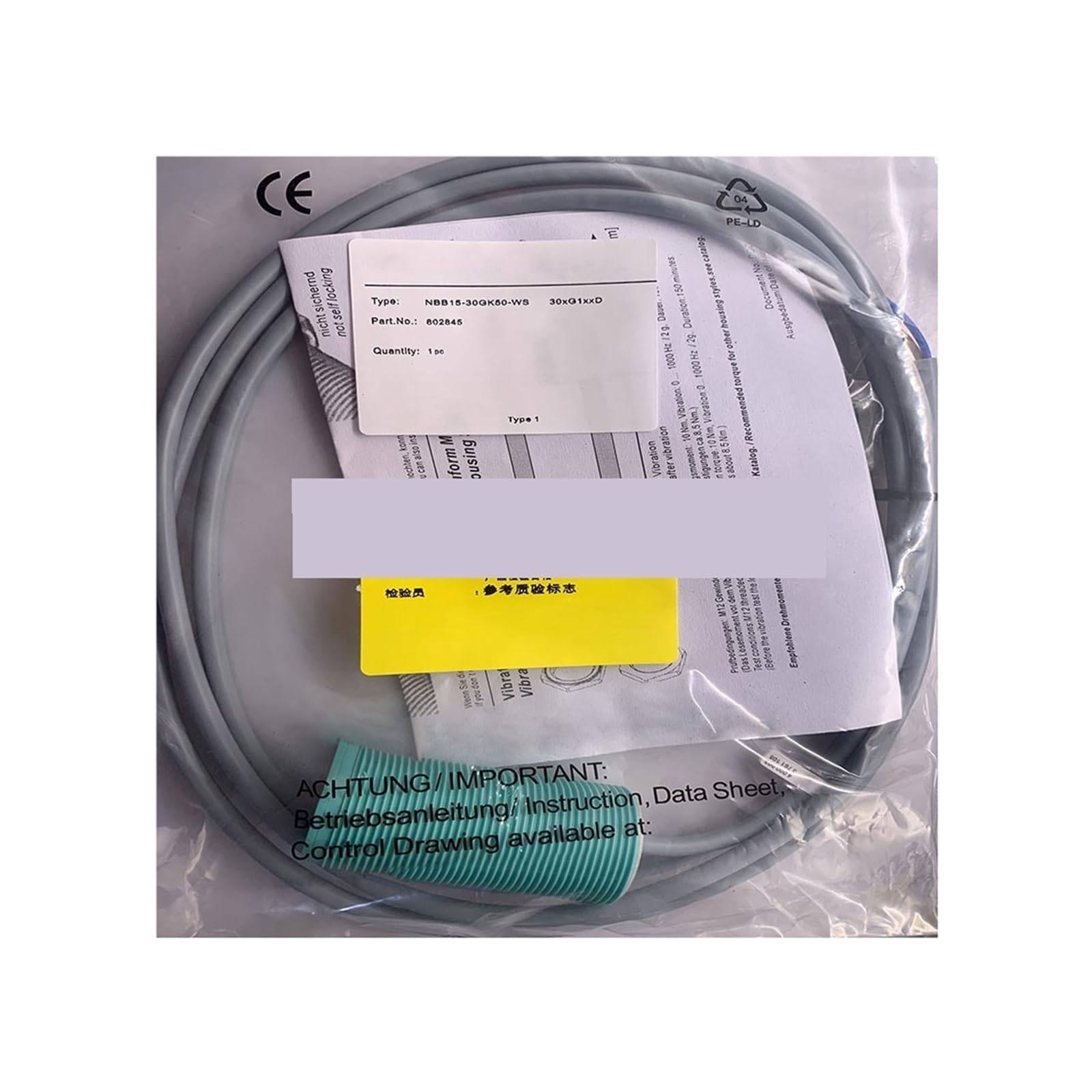Capteur NBB15-30GK50-E0 détection précise 15mm commutation rapide industrielle - 2