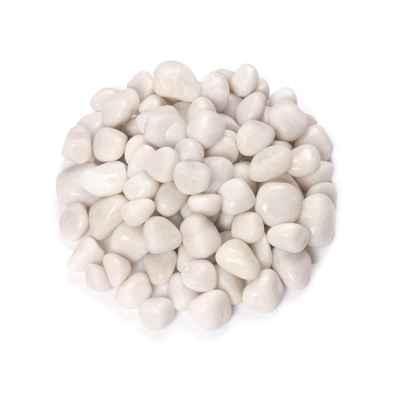 Oshi Greens Pebbles Glossy Home Decorative Vase Fillers White Stone, 500g Small Stones 1 cm (B07V6YH2WY) Amazon Price History, Amazon Price Tracker