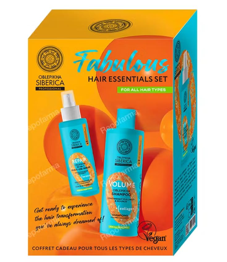 Oblepikha Siberica Fabulous Hair Essentials Set para Todo Tipo