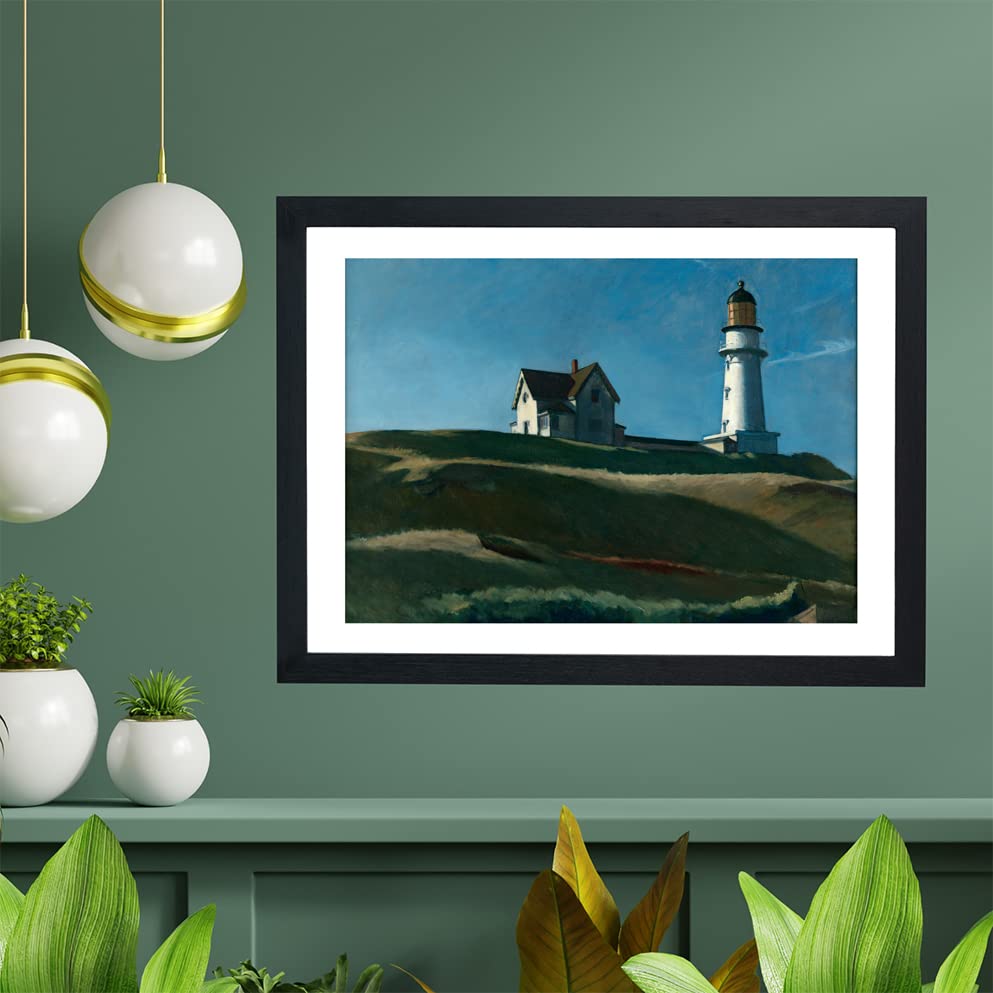 Lighthouse Hill de Edward Hopper, una gran impresión de pared para salones modernos 3