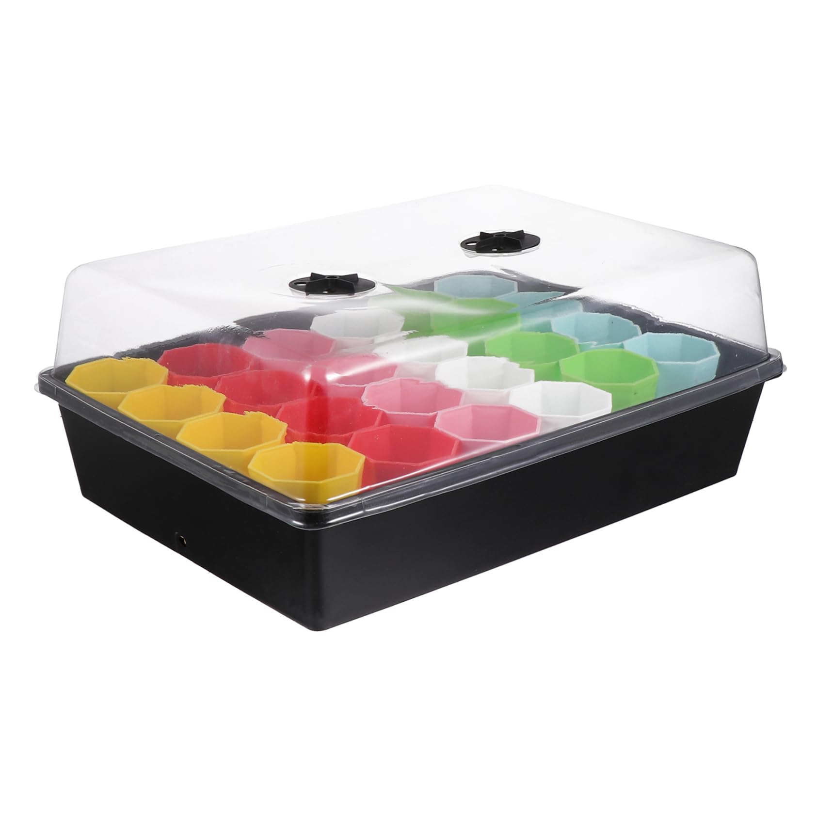 TOYANDONA Plateau de Propagation pour Plantes avec Pot Inclus pour Culture de Semis et Micro-pousses