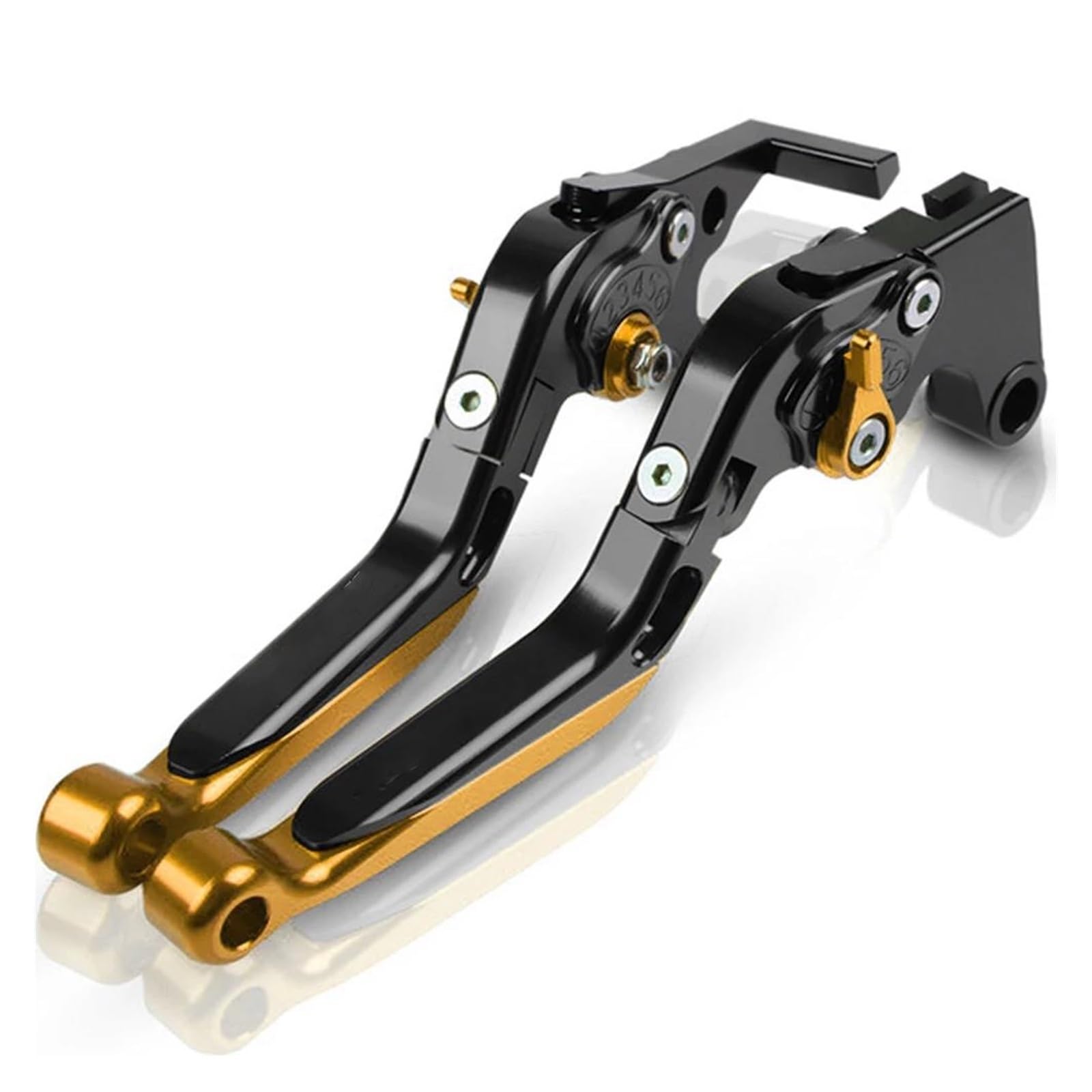 Rvevfbkbal A Handle Levers Handbrake Brake Clutch Lever For Tdm850 Tdm 850 1991-2002 Djustable Folding Extendable(A)