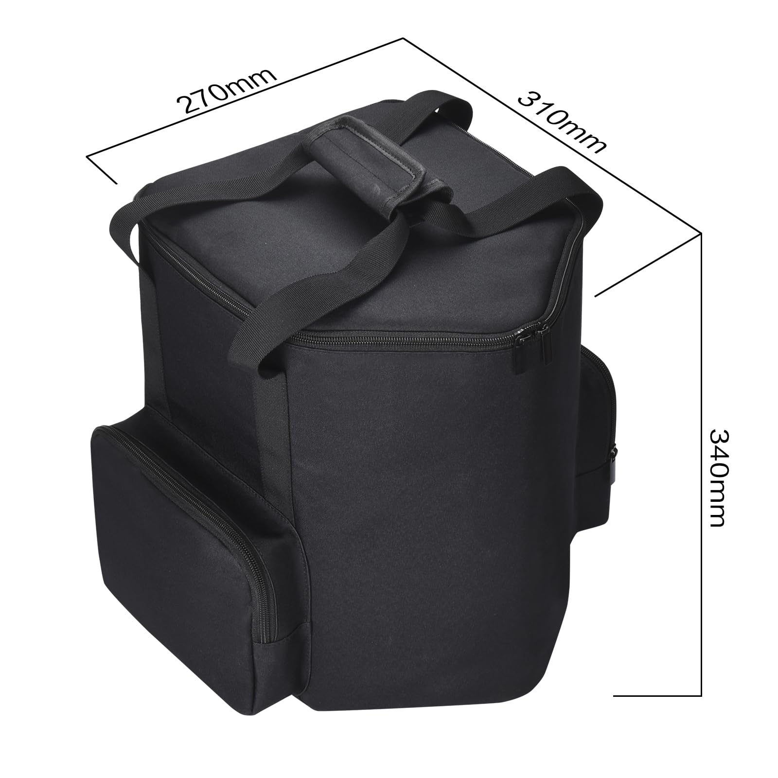 Funda de Transporte para S1 Pro/S1 Pro+,Hzycwgone Estuche Rígido de Viaje para Bose S1 Pro - Sistema de Altavoces,Puede Almacenar el Cargador,Cable,Teléfono,Accesorios(Negro)