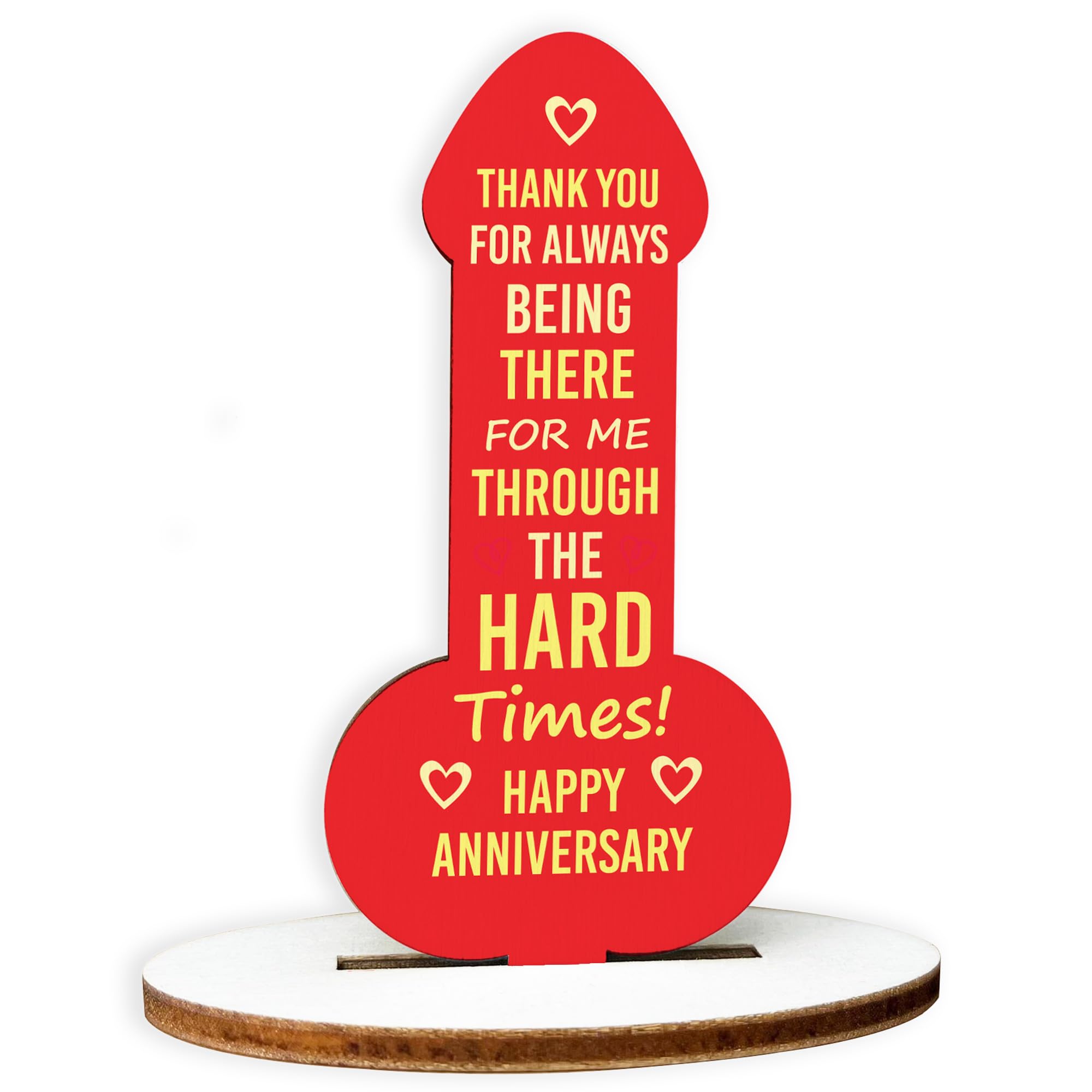 Red Ocean 1st 2nd 3rd 4th 5th 10th Anniversary Present Gift For Him Her Wood Plaque Husband Wife Gifts Keepsake